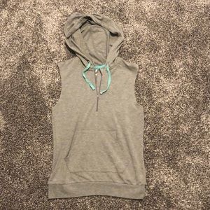 Forever 21 Sleeveless Hoodie